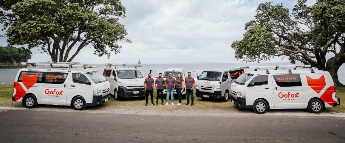 The GoFox Electrical Silverdale Team