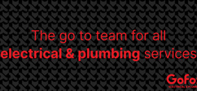 What to look for in a franchise – GoFox electrical and plumbing branding with message about trusted team for services