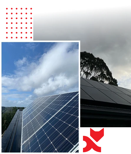 Solar installation montage
